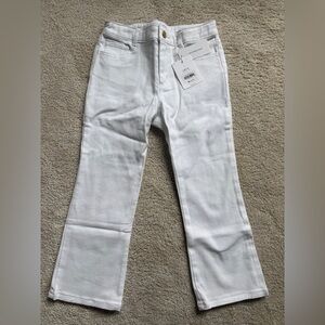 Janie and Jack white Denim crop Pants. BNWT